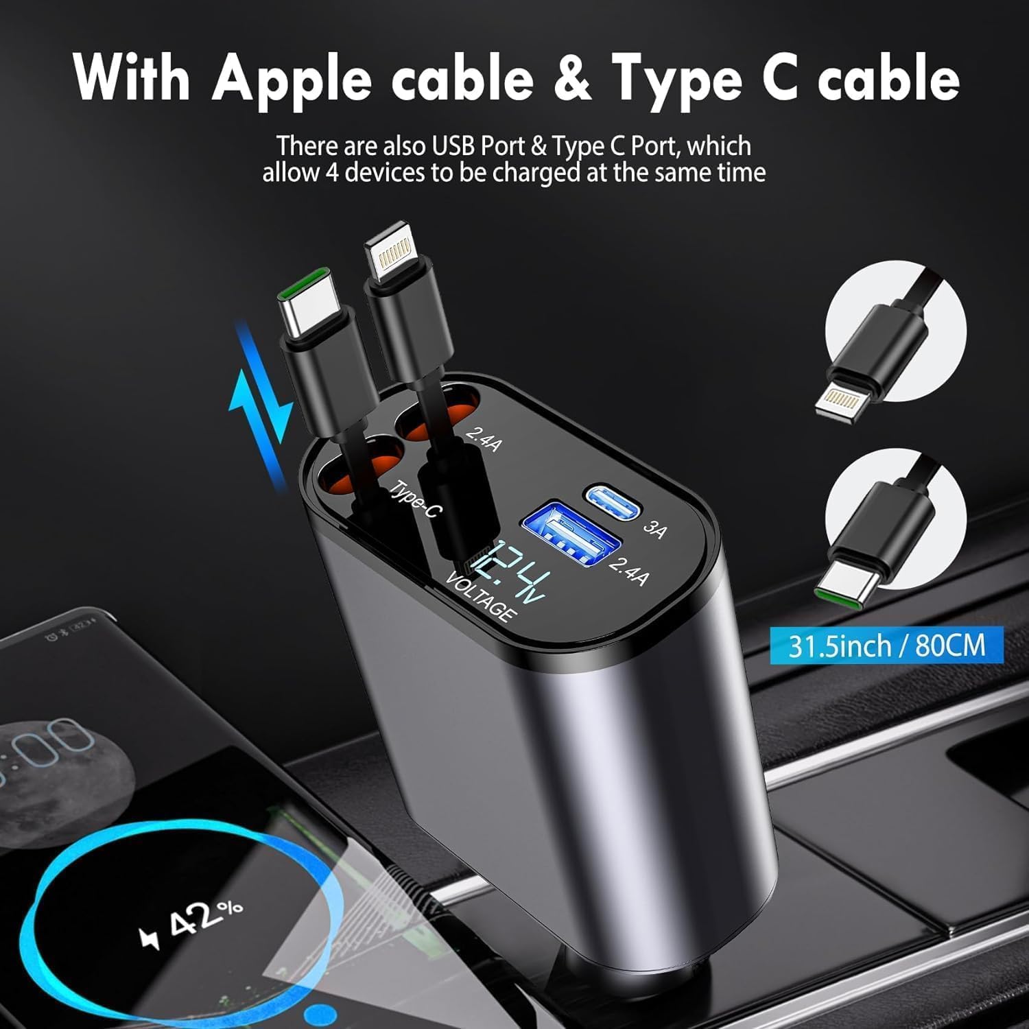 4 I N 1 SUPER FAST CAR CHARGE