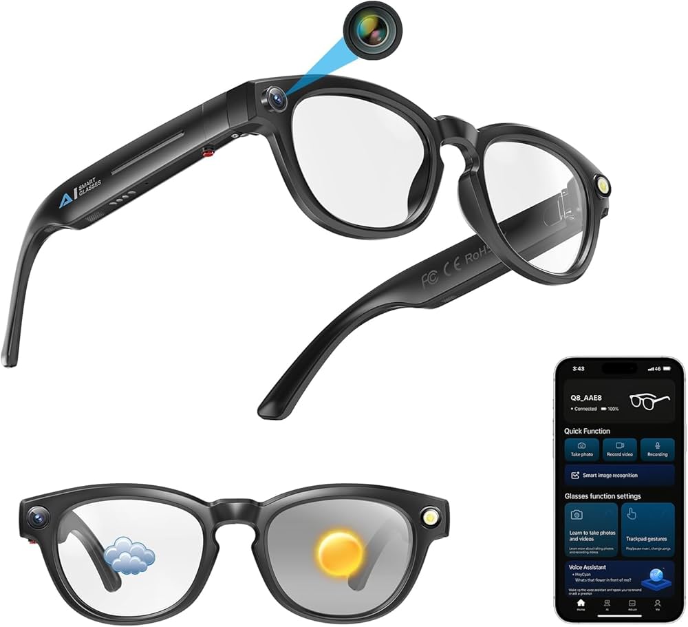 Smart Video Record Al Glasses AIMB-S1 M02