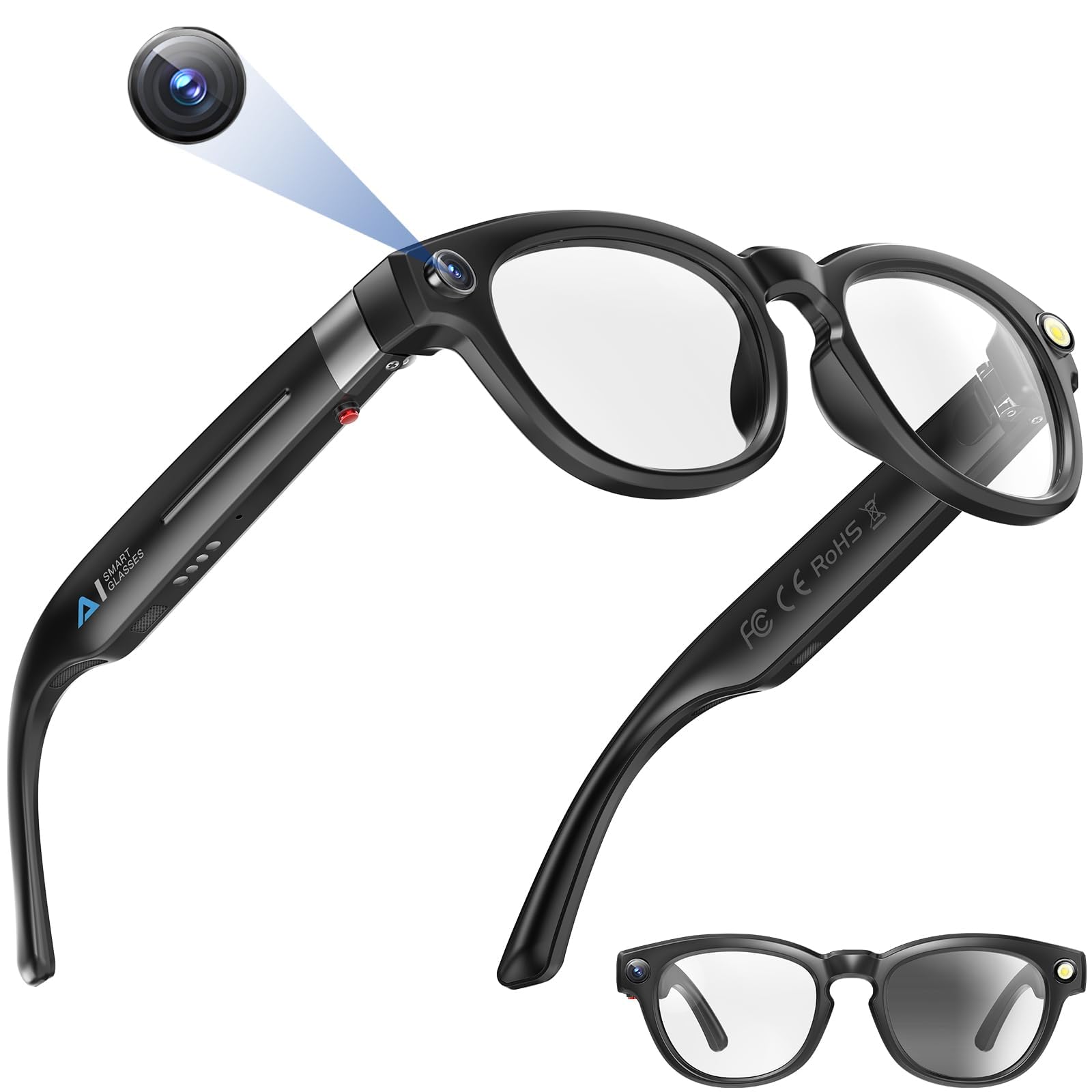 Smart Video Record Al Glasses AIMB-S1 M02