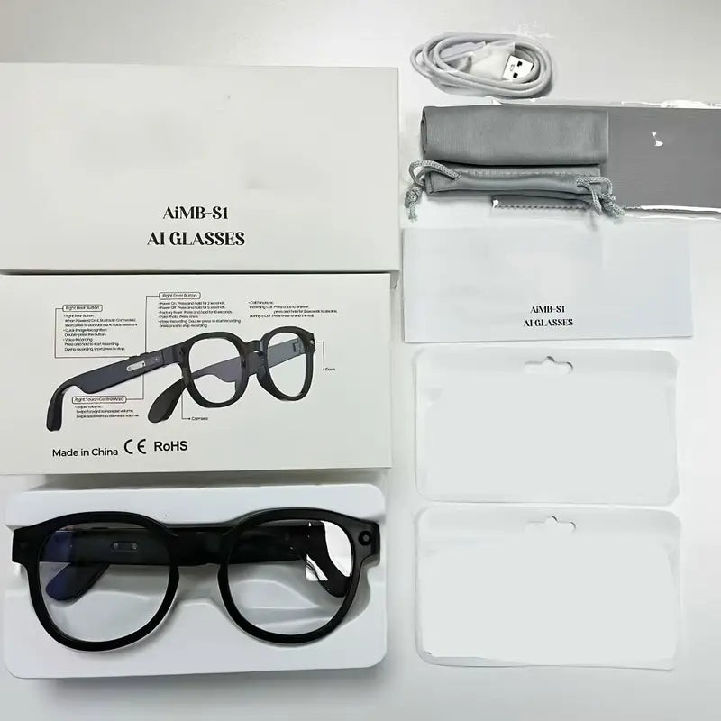 Smart Video Record Al Glasses AIMB-S1 M02