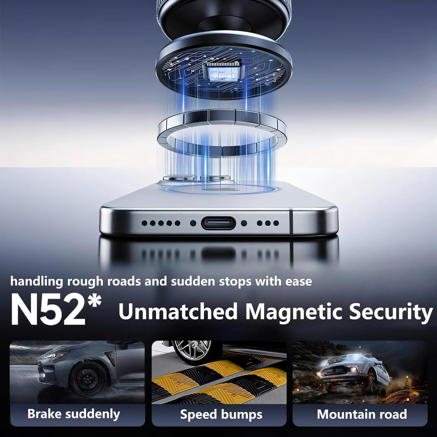 Magnetic bracket Mobile Holder
