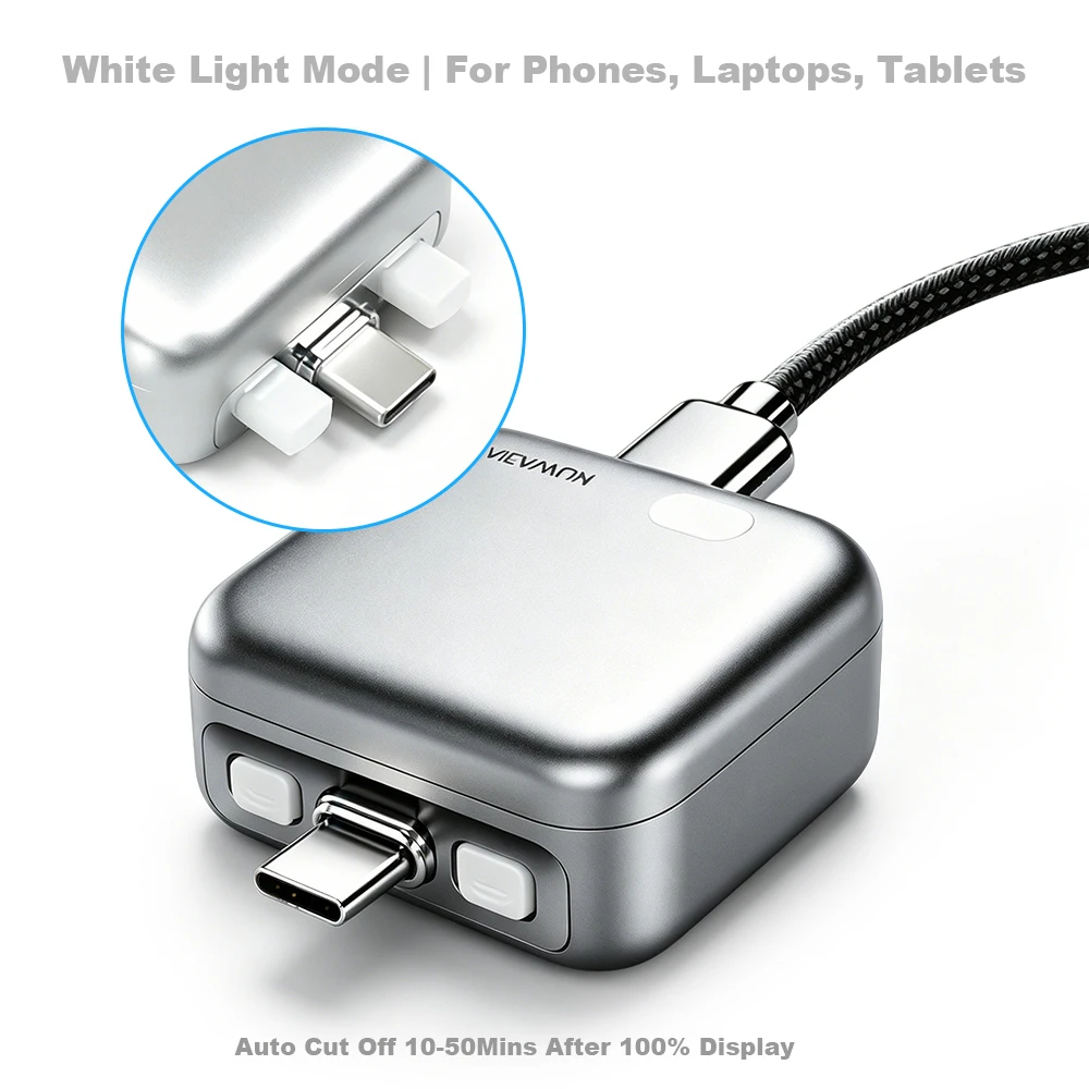 Smart Auto Stop Charging Adapter, Auto Disconnect Charging Cable Protector, Full Charge Eject Device